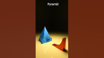 Metal Ball Vs Cubes Satisfying 3D Simulation #animation #3dsimulation