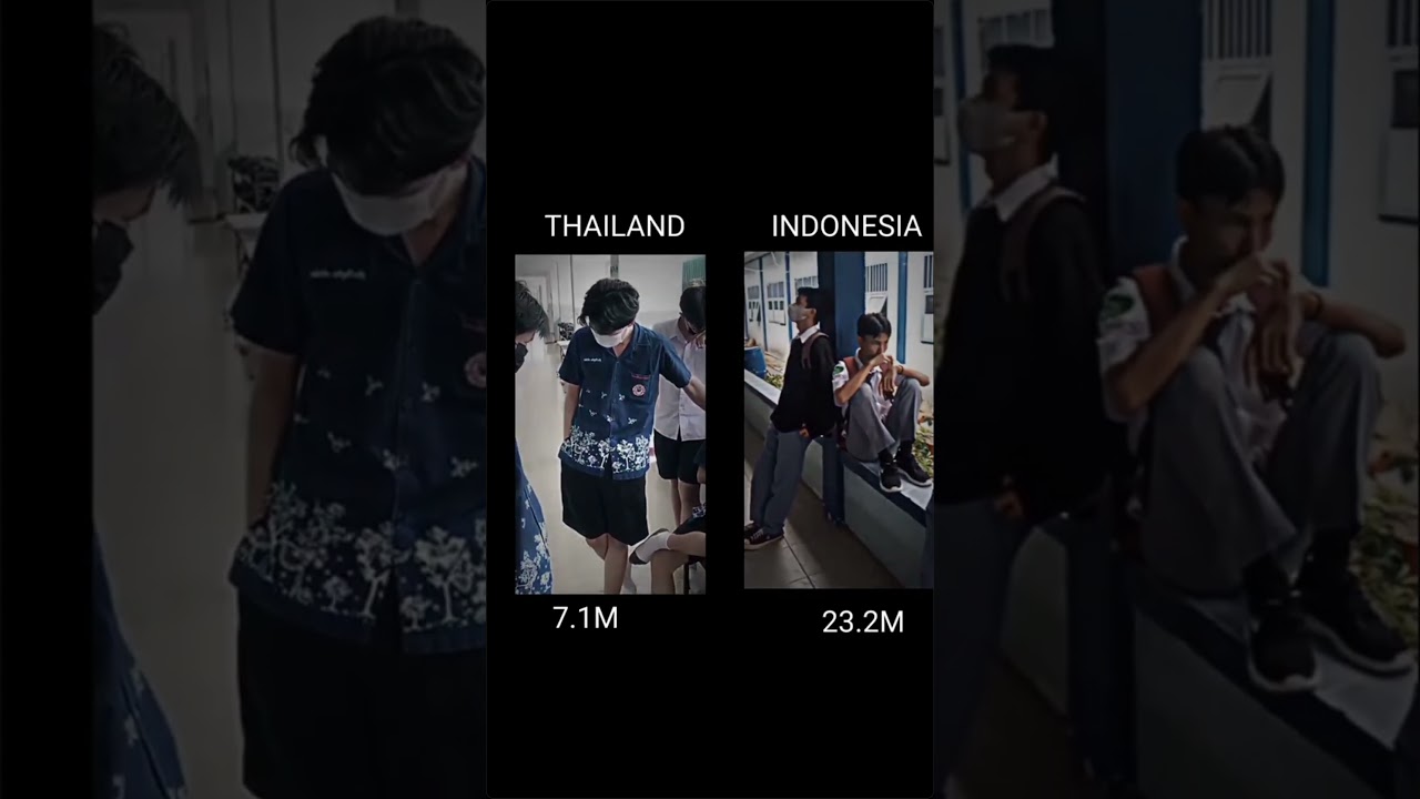 ⁣Thailand dan Indonesia yang mana lebih COOL 🥶 | Video Random | Video Anak Sekolah @Omped_Visual22