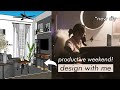 DESIGNING A SMALL SPACE for a Condo Makeover | DIY Calendar | Weekend Vlog | Creative Pinay