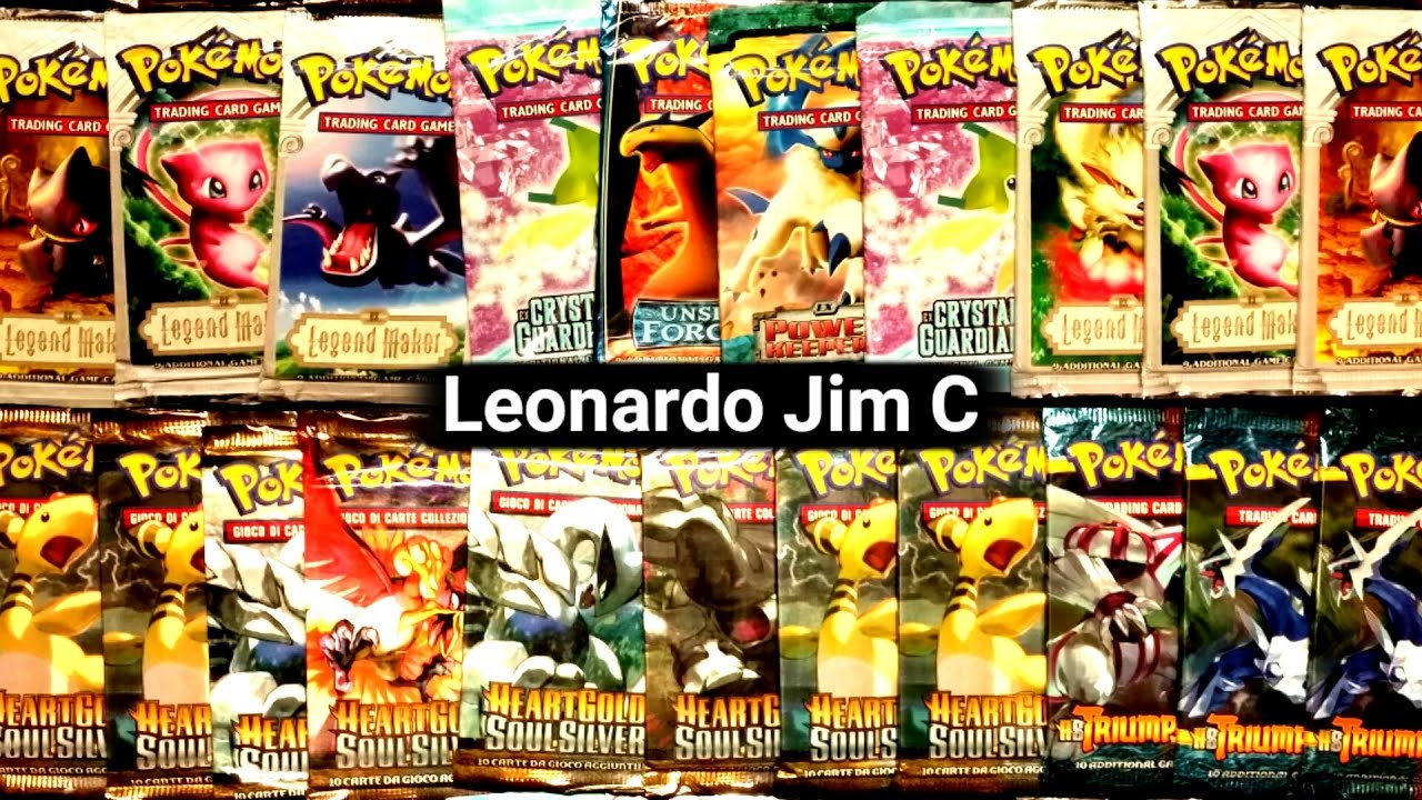 HO COMPRATO PACCHETTI POKEMON DI TANTI ANNI FA!EX GUARDIANI DEI ...