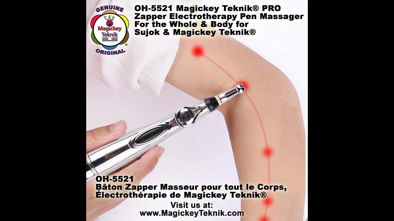 Pen Zapper The Magickey Teknik ® ORIGINAL ZAPPER PEN, treatment, sujok ...