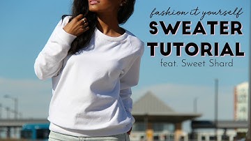 DIY Raglan Sweater Sew-Along
