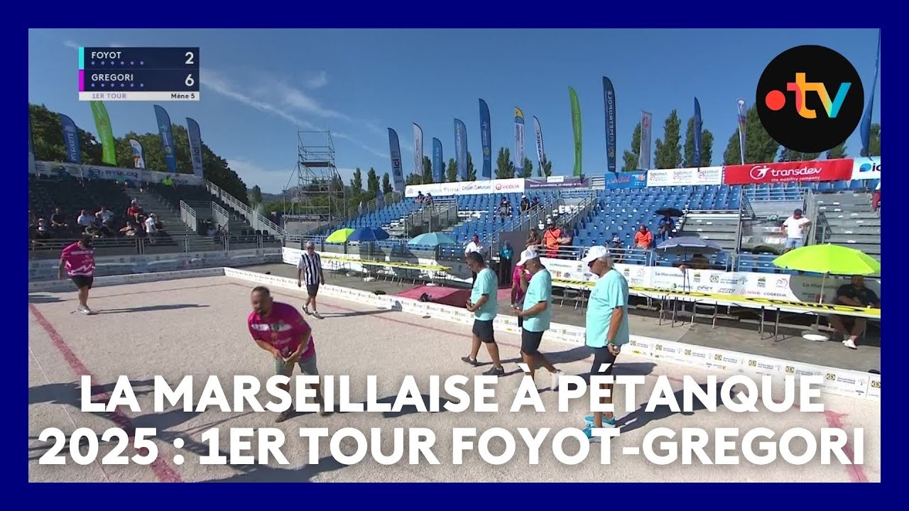 Mondial la Marseillaise à pétanque 2025  : 1er tour, Foyot contre Gregori
