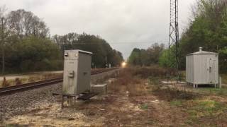 Amtrak 52 Screams by the A668.8