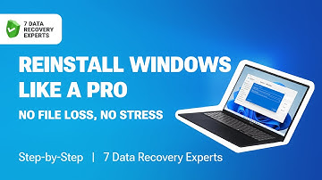 Reinstall Windows Like a Pro (No File Loss, No Stress)