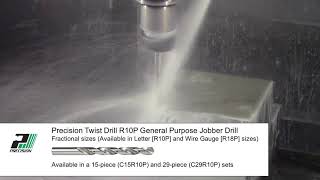 Precision Twist Drill R10P General Purpose Jobber-length Drill Bit