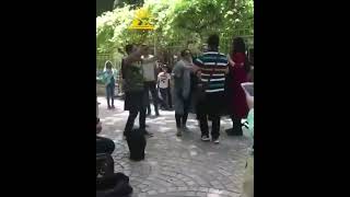 رقص و شادی مبارزه مدنی جوانان #شیراز بعد از #بلوار_