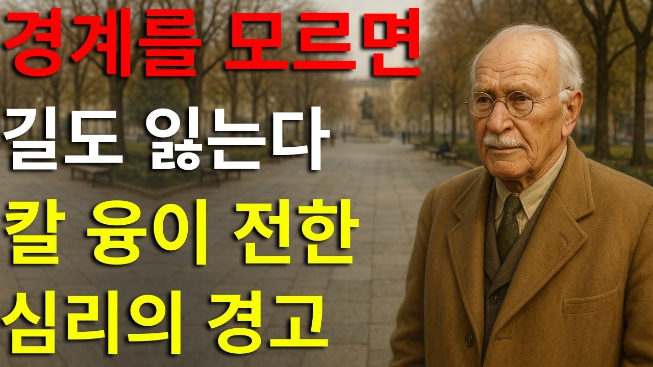자신의 경계를 정하지 못하는 사람은 결국 인생에서 길을 잃는다 — 소수만이 이해하는 칼 융의 심리학적 경고