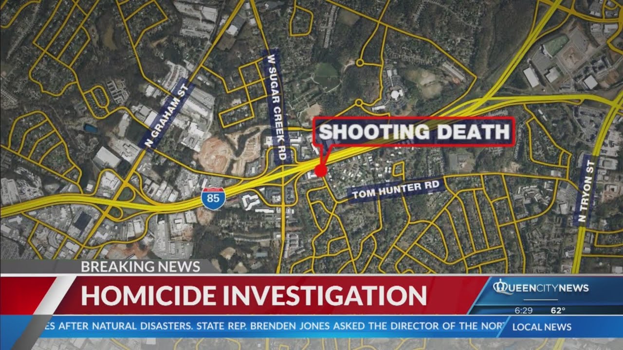 CMPD investigates homicide in northeast Charlotte - YouTube