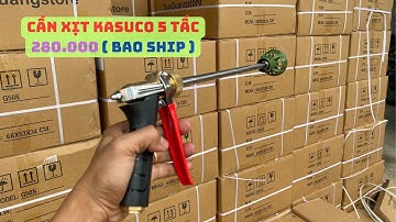 Cần Xịt Đồng Tiền Sứ ( Dài 5 Tấc ) | Giá 280.000 Bao Ship