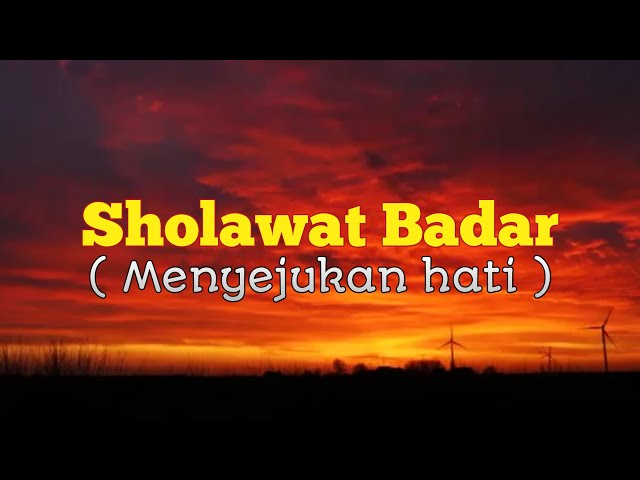 Sholawat Badar class=