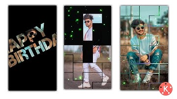 Kinemaster Video Editing | New Style Status Editing in Kinemaster | Happy Birthday Status 2020