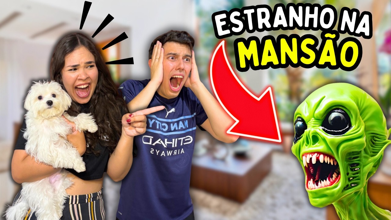 TEM UM ESTRANHO MORANDO NA NOSSA MANSÃO *ele nos machucou?