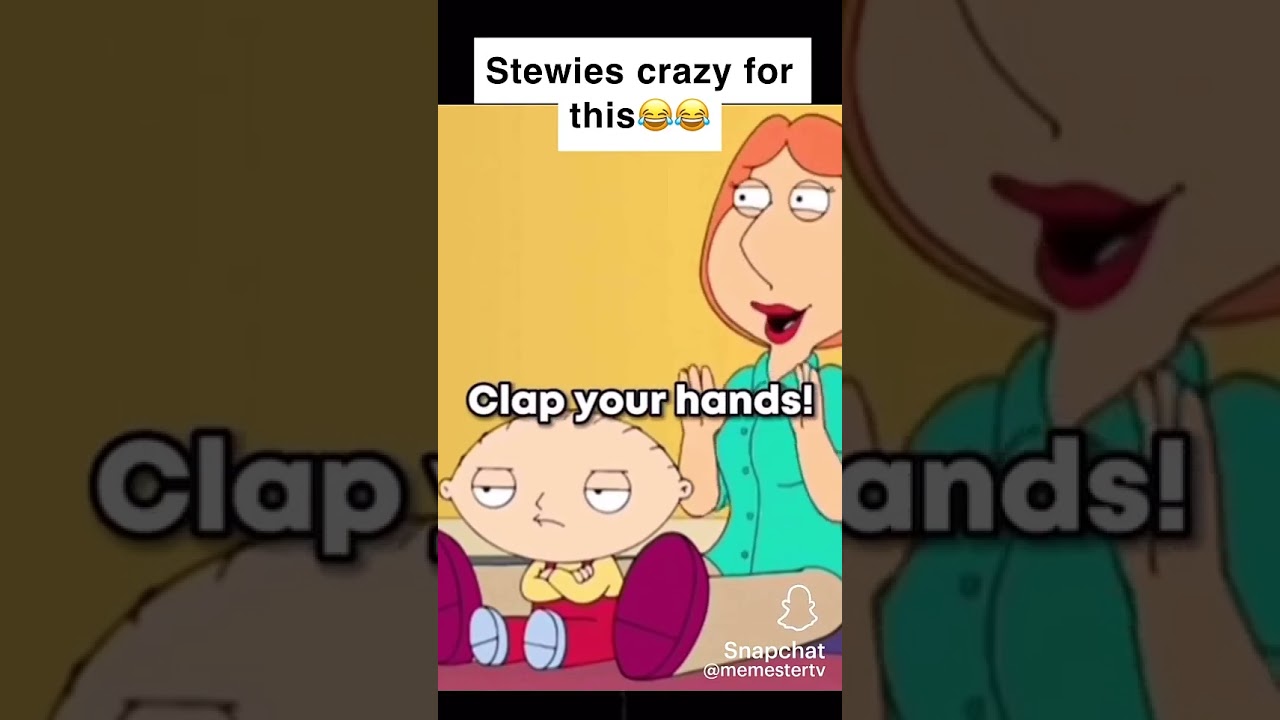 Stewie is wild for this one 😂