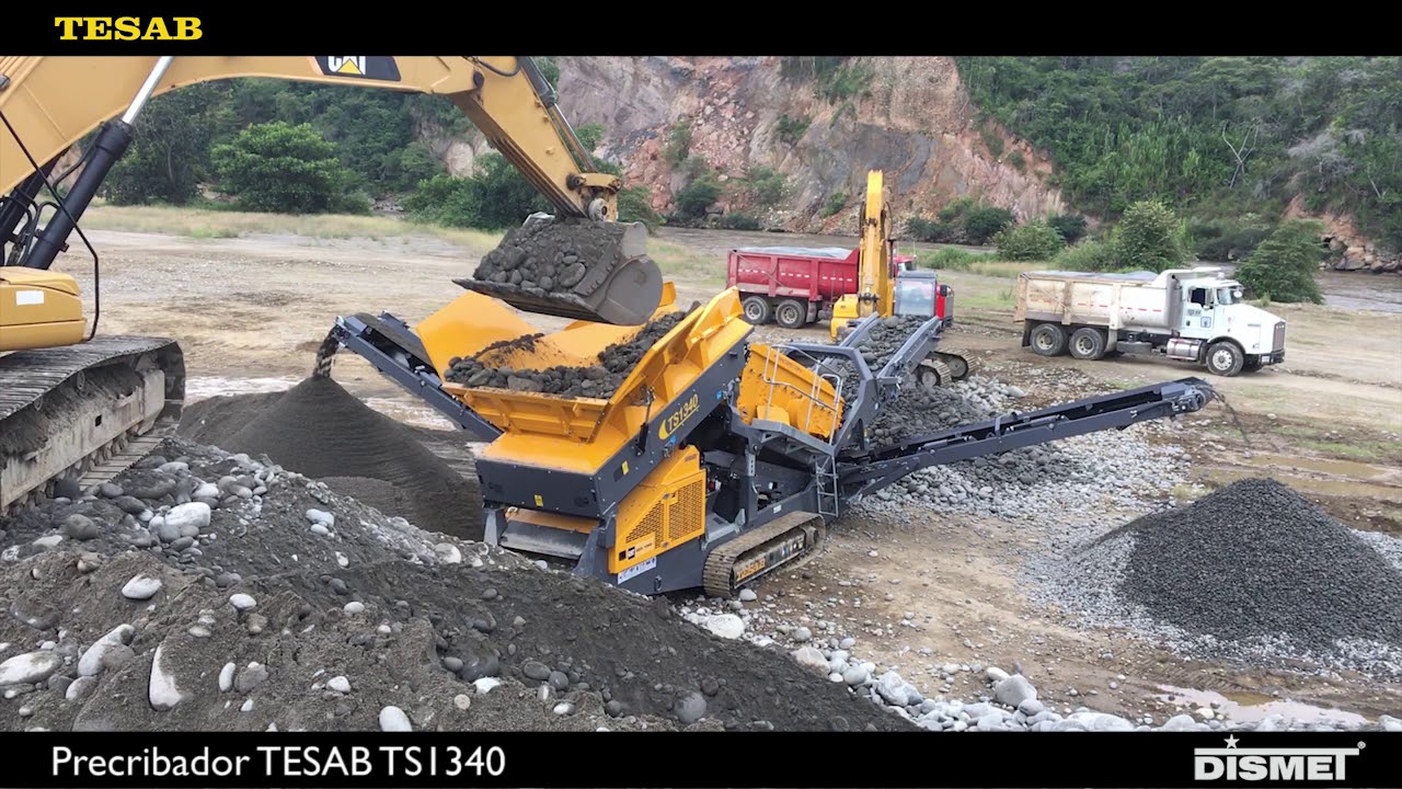 Cribas TESAB TS3600 – Caribbean Mineral Processing S.R.L.