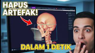 Cara Cepat Menghapus Artefak CT Scan 3D dengan Obit Eraser Tool
