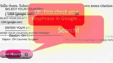 Local Citation Finder -- Starter Video.mov