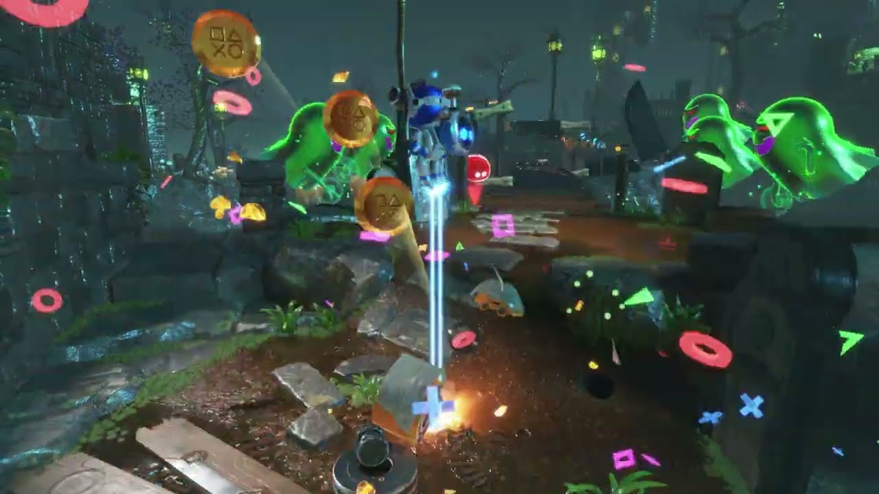 Astro Bot - Camo Cosmos | Spooky Time: Clock (Manipulate Time Ability) Recue Bots, Puzzle Pieces