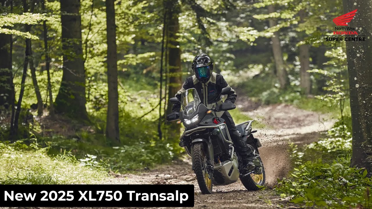 New 2025 XL750 Transalp: Mountains are Calling | Adventure | North West Honda Super Centre