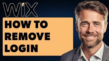 How To Remove Login To Wix Site - Tutorial (Full 2025 Guide)