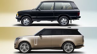 Range Rover Evolution | From 1969 to 2021 | See how it has evolved