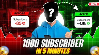 Live YouTube Channel Promotion 1000 subs free || bgmi live || #bgmilive || free fire live