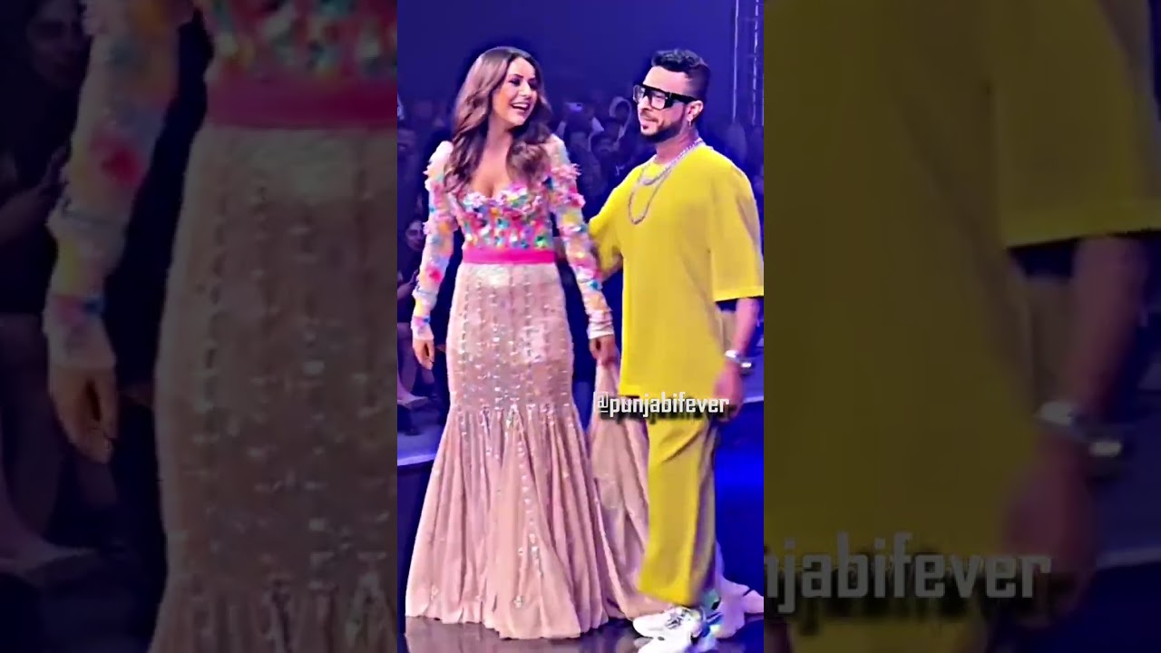 Ramp walk in Shehnaaz Gill Style 💗😍