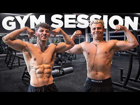 GYM SESSION mit PAPAPLATTE und MEXIFY! (1 Jahr später)