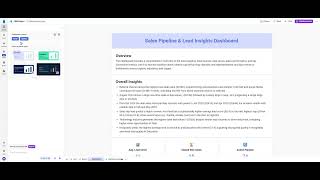 Build a Sales Pipeline &amp; Lead Insights Dashboard in 2 Minutes with AI - Bricks Tutorial