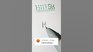 HITESH logo trick 🤔🧐😎//trick//#shorts