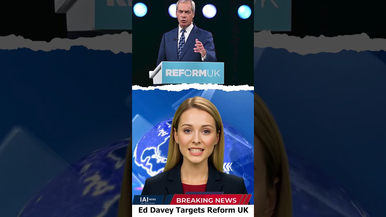 Ed Davey vs Reform UK | “Farage’s Britain” Warning | IAI News