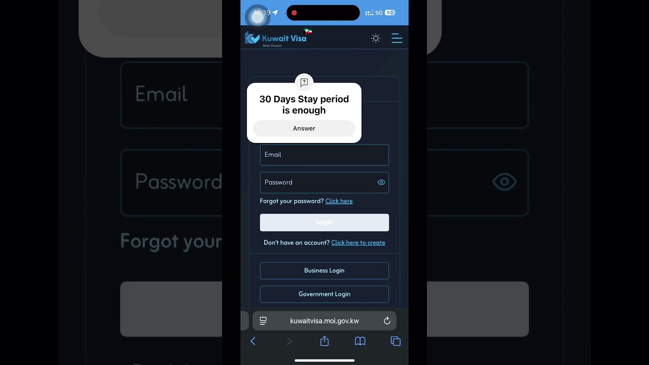 Kuwait Family Visit Visa 