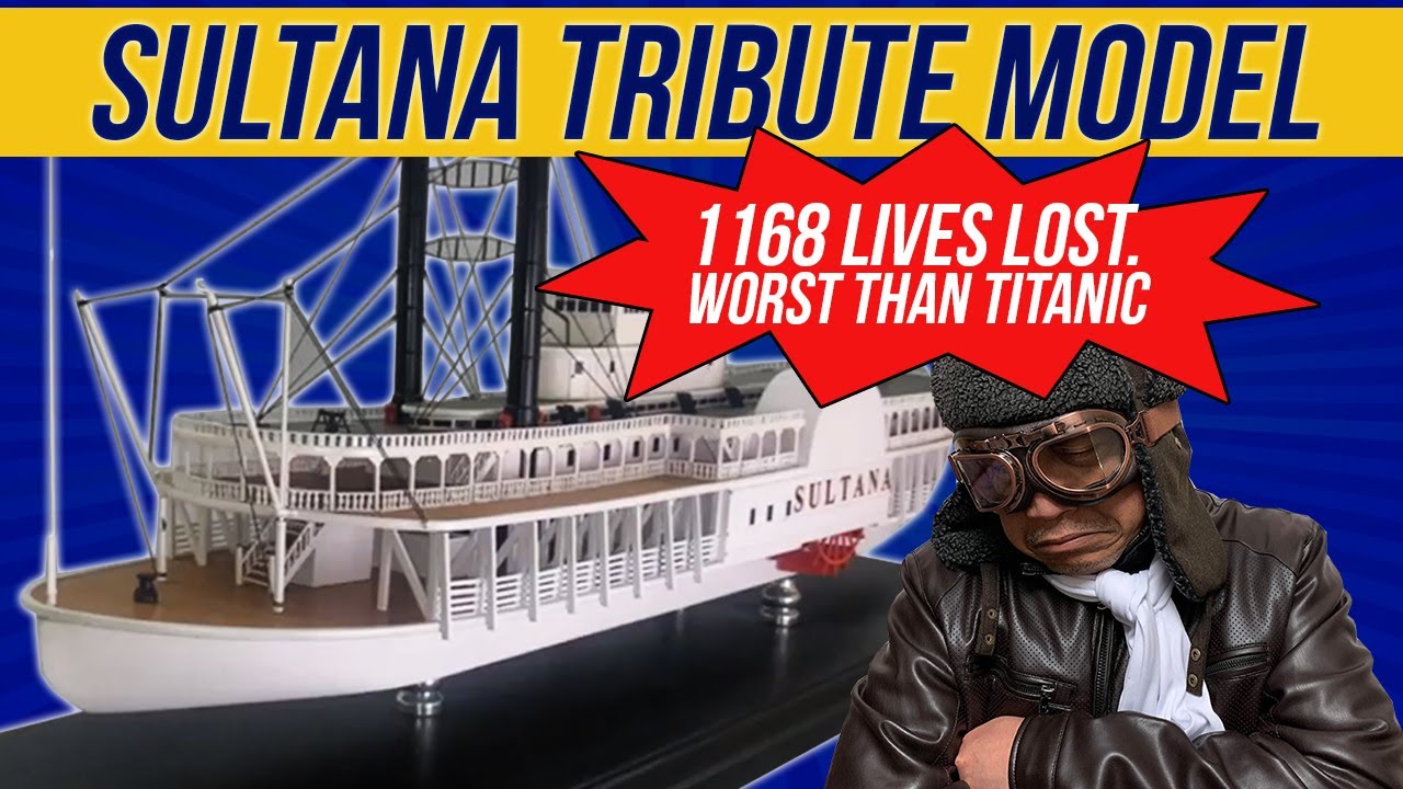 How to build the Sultana Steamboat 1865 handmade model from Scratch. Custom Scale handmade Model