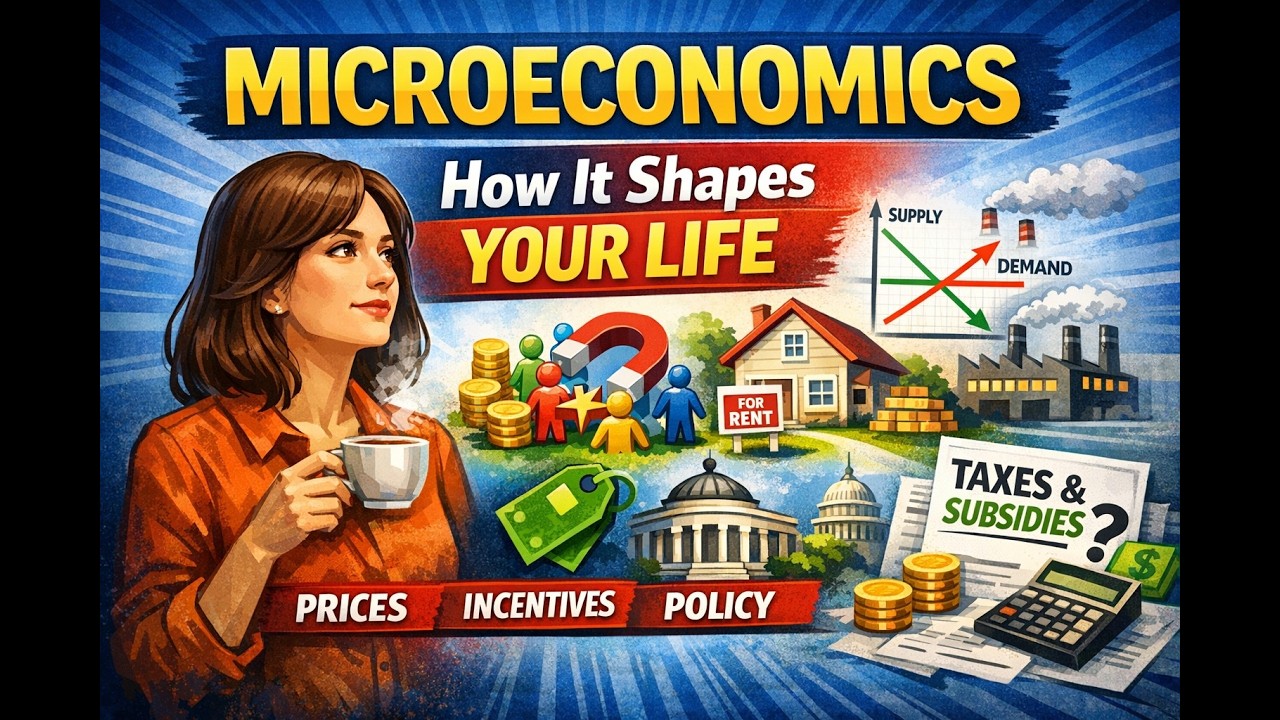 Microeconomics Explained: How Incentives, Markets, and Policy Shape Everyday Life