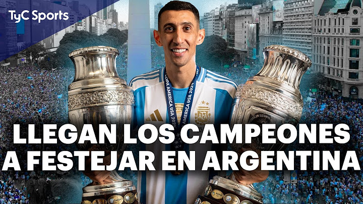 EN VIVO 🔴 LOS BICAMPEONES DE LA COPA AMÉRICA LLEGAN A ARGENTINA | FESTEJOS, LOCURA, HINCHAS Y MÁS