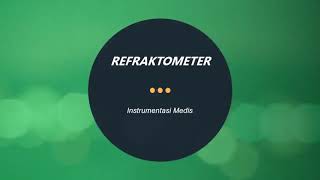 Refraktometer Dan Refrektometer