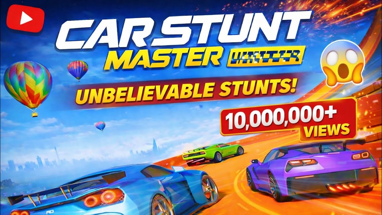 Unbelievable Car Stunts and racing on Sky Track! 🚗🔥