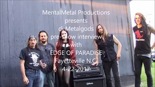 Dj Metalgod video interview with Edge of Paradise 4 22 2017 MP4