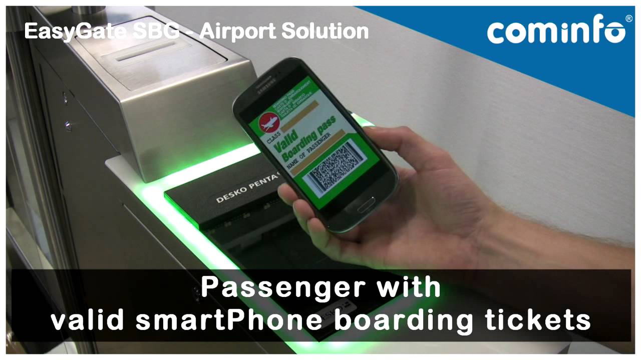 EasyGate SBG (Self-Boarding Gate)