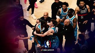 Detroit Pistons-Charlotte Hornets brawl leads to FOUR ejections, punches thrown | NBA on NBC