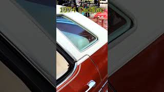 1974 Cadillac On C Street Cruise In Car Show.