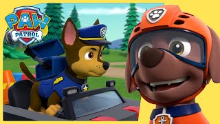 Chase And Zuma Save Mayor Humdinger More Paw Patrol Cartoons For Kids