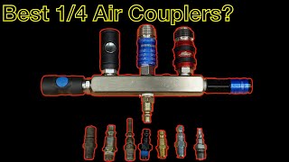 Best Air Couplers 1/4,  Safety Couplers