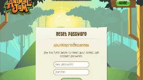How to Change Your AnimalJam Password!