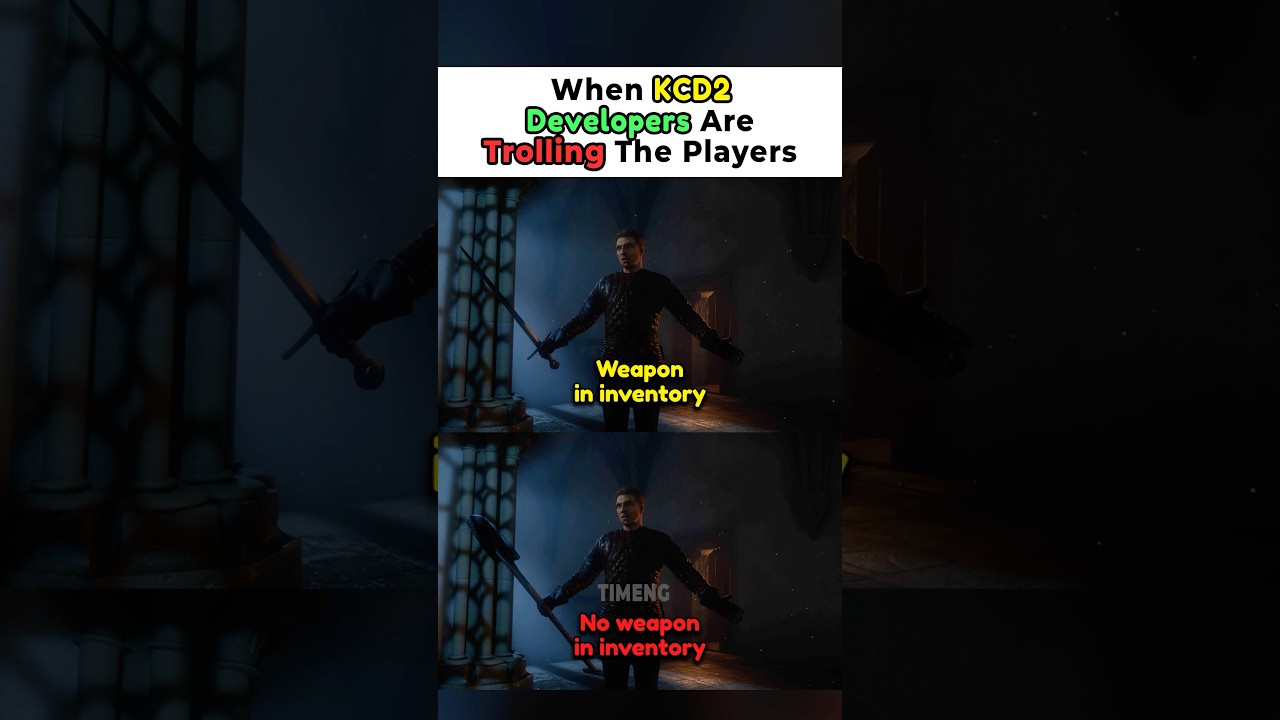 When KCD2 Developers Are Trolling The Players