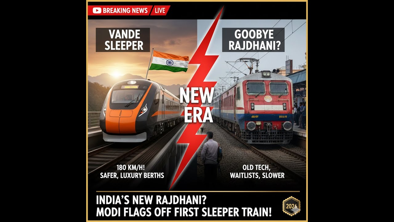 THE NEW RAJDHANI? India’s First Vande Bharat Sleeper!