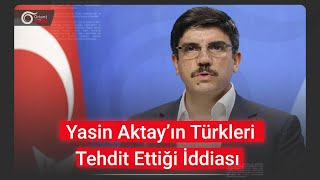 Türk Akademisyen Ve Yazar Yasin Aktay Orient Tve Açıklama Vererek Türkleri Tehdit Etti Mi?