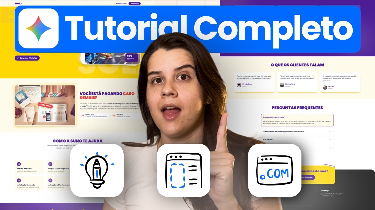 Tutorial Completo: Landing Page com Google AI Studio (Do Zero ao Deploy ...