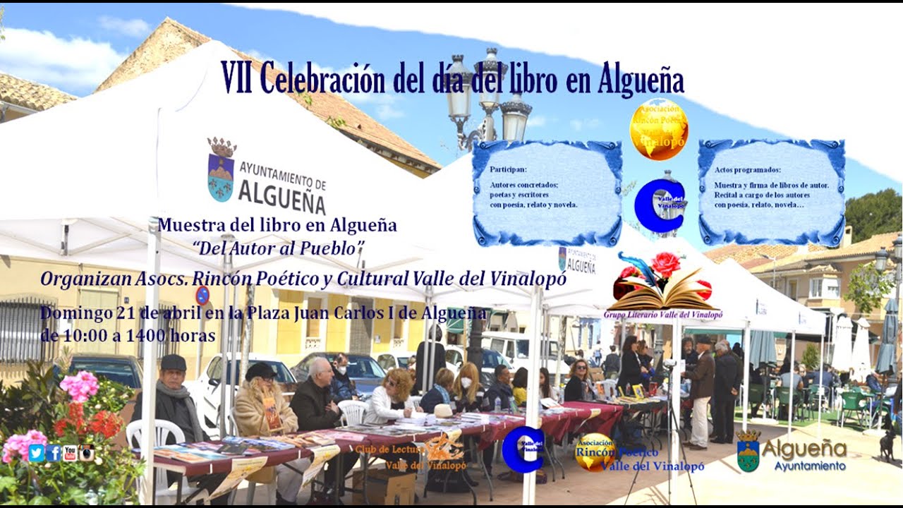 VII Muestra del libro en Algueña "Del Autor al Pueblo"
