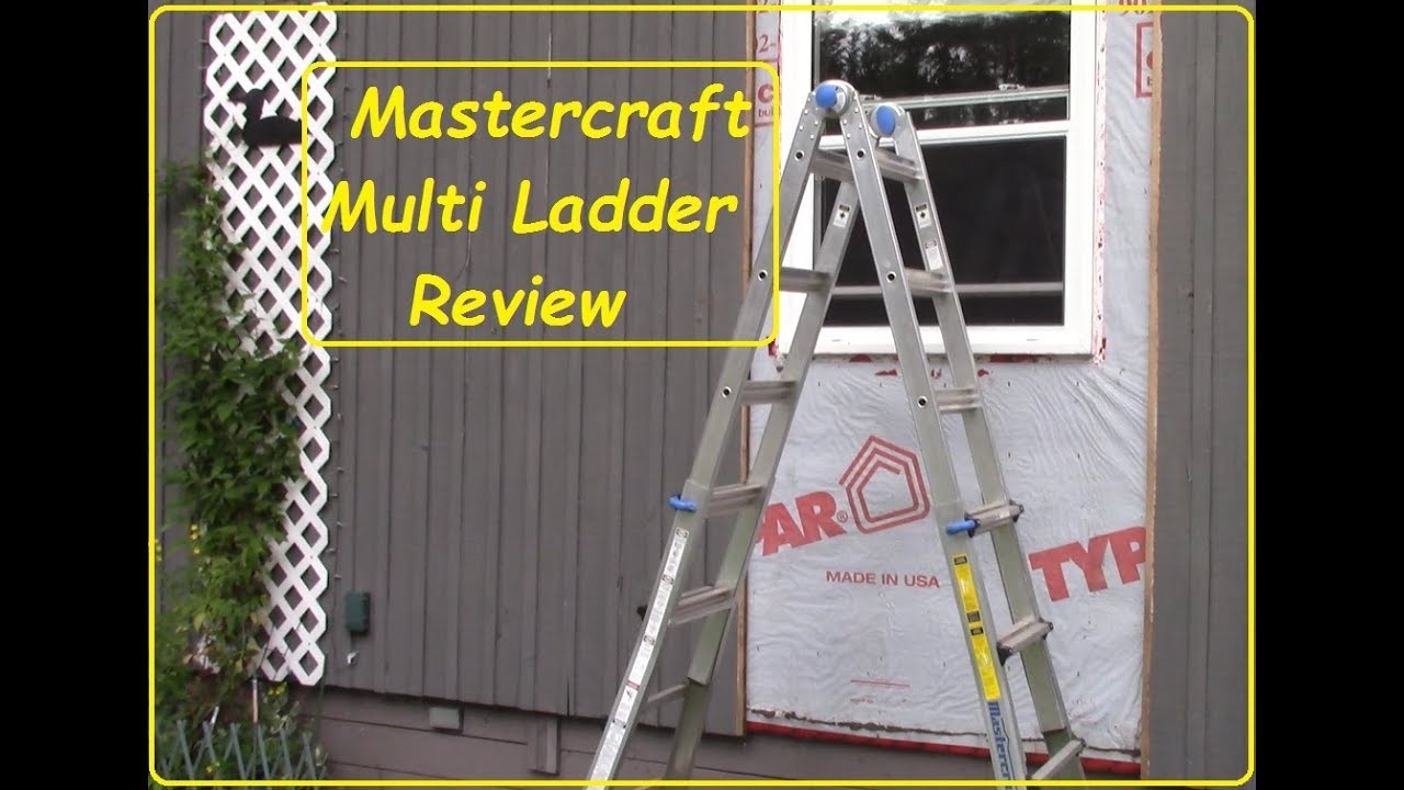 Mastercraft Multi Ladder Review - YouTube